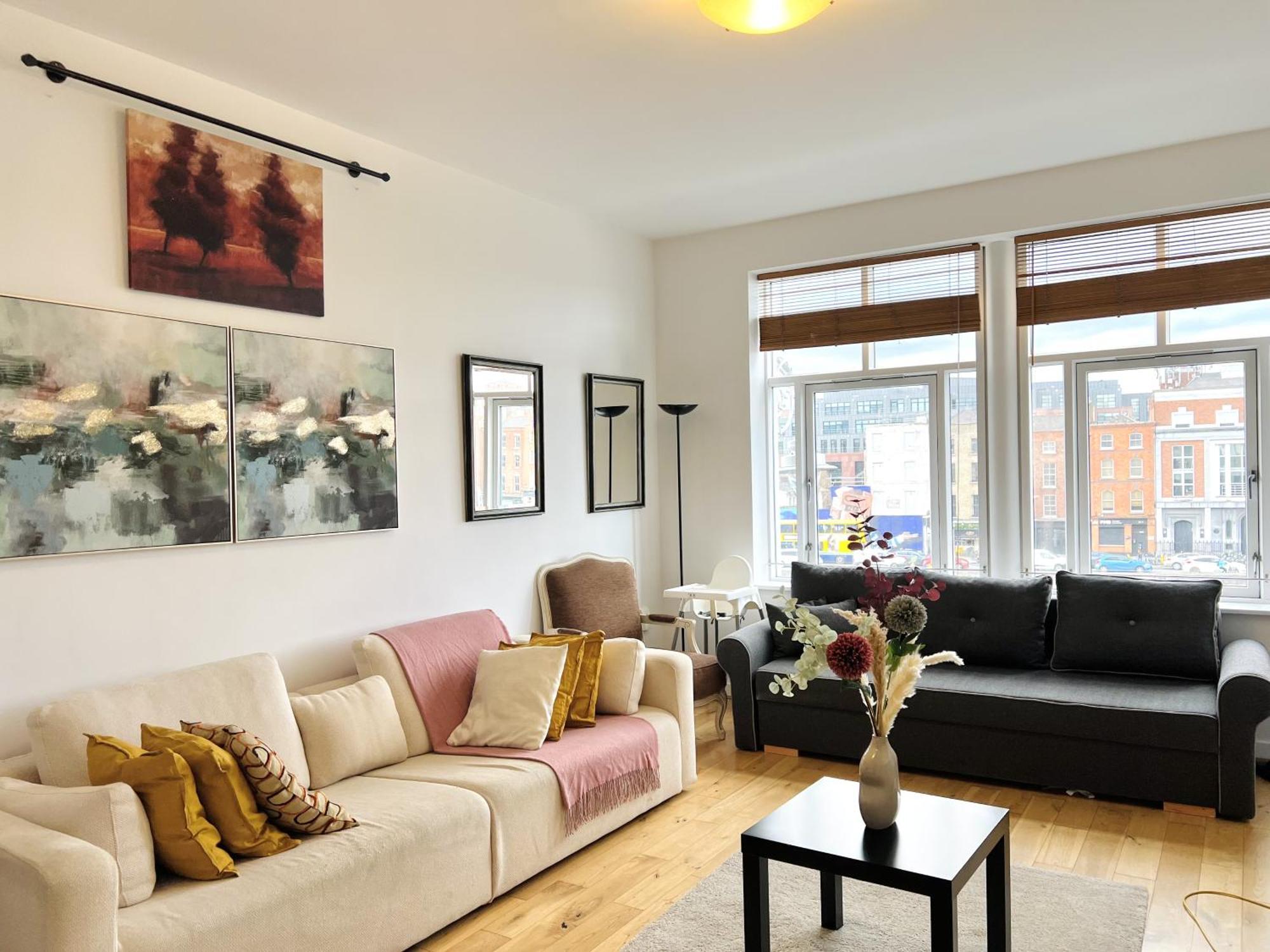 Cosy River View Flat At Temple Bar Dublino Esterno foto